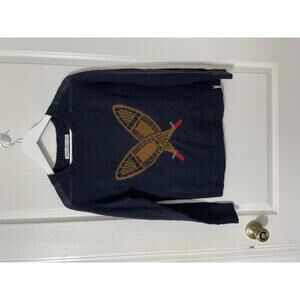 Woolrich Cabin Core Preppy snowshoe wool blend pullover Women's small